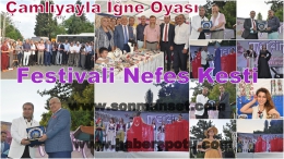 Çamlıyayla 3. İğne Oyası Festivali ve Defile Nefes Kesti