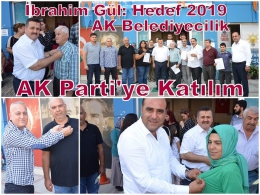 Tarsus’ta AK Parti’ye Toplu Katılım