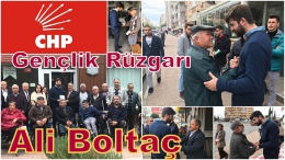 Tarsus CHP’de Gençlik Rüzgarı Ali Boltaç