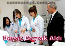 MTOSB Özel Şişecam Lisesi Beyaz Bayrak Aldı