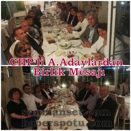 CHP Mersin Milletvekili A.Adaylarından Birlik Vurgusu
