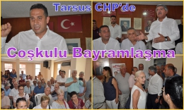 Tarsus CHP’de Bayramlaşma Etkinliğine Yoğun İlgi