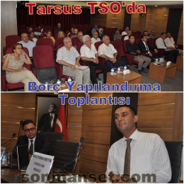 Tarsus’ta SGK ve Vergi Affı Borç Yapılandırması Semineri düzenlendi