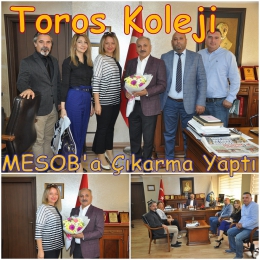 Tarsus Toros Okulları MESOB’u Ziyaret Etti