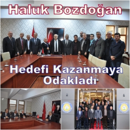 Bozdoğan, Kaymakam Ünal ve Ziraat Odası, TSO’yu Ziyaret etti