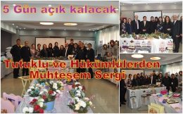 Tarsus Cezaevindeki Tutuklu ve Hükümlülerin Elişi Sergisi Açıldı