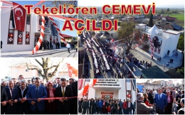 Tekeliören Cemevi Törenle İbadete Açıldı
