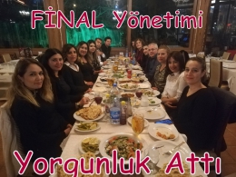 Tarsus Final Yönetimi Büyük Sınav sonrası Yorgunluk Attı
