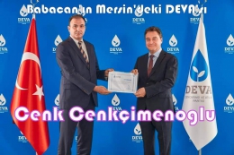 Ali Babacan’ın Mersin’deki DEVA’sı Cenk Cenkçimenoğlu 