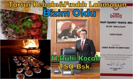 Fındık Lahmacun ve Kebap Tarsus’a Tescilli 