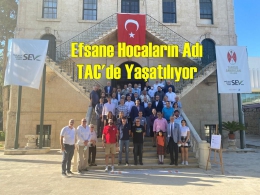 Efsane Hocalar’ın isimleri TAC’de Ölümsüzleşti