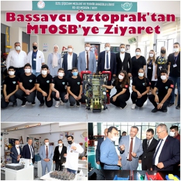Başsavcı Öztoprak’tan, MTOSB’ye ziyaret