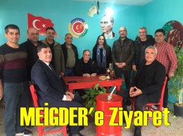 Kılıççıoğlu ve Akgül'den MEİGDER'e ziyaret