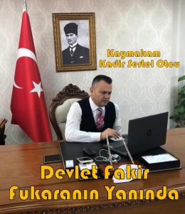 Tarsus’ta Devlet Fakir Fukaraya İyi Bakıyor