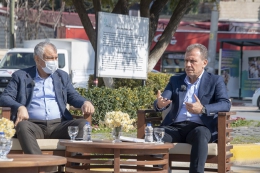 Seçer ve Karalar Ortak Yayında Tarsus'ta Buluştu