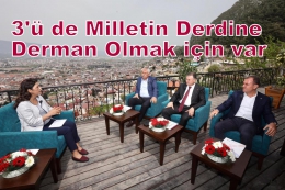 Seçer, Savaş ve Karalar Ortak Yayında Buluştu