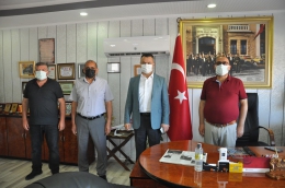 Tarsus Kaymakamı Otcu, Başkan Şen’i Ziyaret Etti