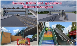 Büyükşehir'den Tarsus'a Modern Bir Yaya Üst Geçidi Kazandırılıyor