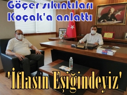 Adem Göçer, TSO Başkanı Koçak'ı Ziyaret Etti