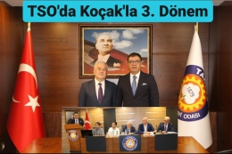 Tarsus TSO’da Koçak Başkanlığa Yeniden Seçildi