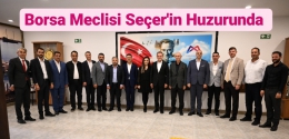 Tarsus Ticaret Borsası Meclisi, Seçer'i Ziyaret Etti