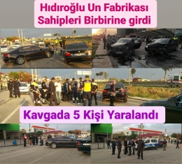 Hıdıroğlu Ailesi Fabrikada Birbirine Girdi: 5 Yaralı