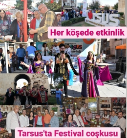 Kleopatra Festivaliyle Tarsus'un 4 Bir Yanında Etkinlik