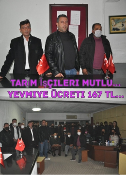 Tarsus’ta Tarım İşçilerinin Yevmiyesi 167 lira oldu
