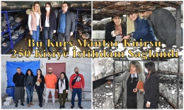 Tarsus Belediyesi Mantar Kursu 250 Kişiye İstihdam Sağladı