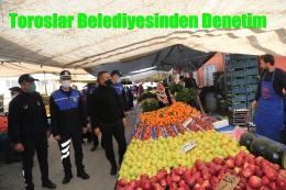 TOROSLAR Belediyesinden Etiket ve Terazi Denetimi