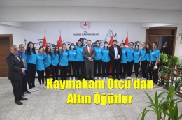 Kaymakam Otcu’dan Voleybolcu Kızlara Altın Öğütler