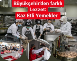 Büyükşehir'den Vatandaşlara Farklı Bir Lezzet: Kaz Pilavı