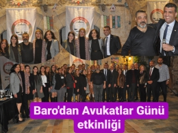 Tarsus’ta Baro’dan Avukatlar Günü Etkinliği