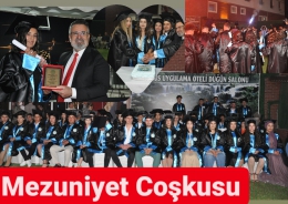 Ashabı Kehf Mesleki ve Teknik Anadolu Lisesinde Mezuniyet Coşkusu