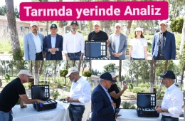 Tarsus Belediyesinden Tarımda Yerinde Analiz Hizmeti
