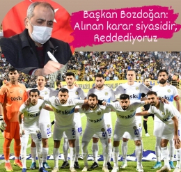 Bozdoğan'dan, PFDK Kararına Sert Tepki: Karar Siyasi ve Skandaldır