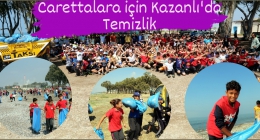 Deniz Kaplumbağaları İçin Kazanlı Sahilini Temizlediler