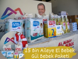 Büyükşehir'in El Bebek Gül Bebek Projesinde 25 Bin Paket Dağıtıldı