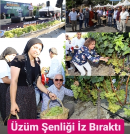 Esenli Üzüm Şenliği Üreticileri Sevindirirken, Büyük İz Bıraktı