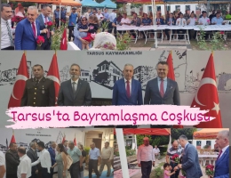 Tarsus'ta Kurban Bayramı Bayramlaşma Coşkusu