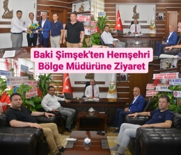 Baki Şimşek ve MHP Heyetinden Orman Bölge Müdürüne Ziyaret