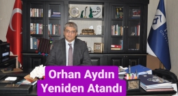Orhan Aydın, Tarsus Üniversitesi Rektörlüğü’ne Yeniden Atandı