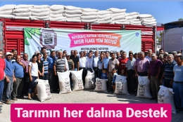 Mersin Büyükşehir Tarımın Her Dalına Destek Veriyor