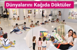 Minik Dünyalarını Resimle Kağıda Döktüler