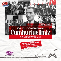 Mersin Büyükşehir'den Cumhuriyet Sempozyumu