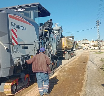 Büyükşehir Bağlar Mahallesi Eshab-ı Kehf Caddesini Yeniliyor