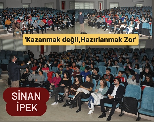 Eğitim Danışmanı Sinan İpek, Çukurova Kavram Koleji Öğrencileriyle Buluştu