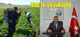 Başkan Erbay Müjdeyi Verdi:Tarım işçileri yevmiyesi 334 TL’ye yükseldi