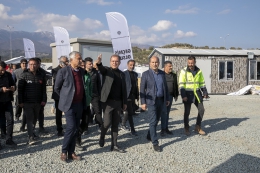 Başkan Seçer, Yine Deprem Bölgesinde