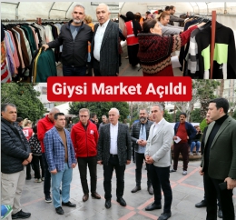 AKDENİZ Belediyesi Giysi Market Açıldı